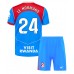 Atletico Madrid Robin Le Normand #24 Tredjedraktsett Barn 2025-26 Korte ermer (+ Korte bukser)